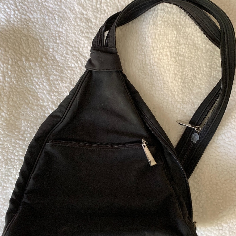 Nordstrom split strap nylon backpack bag